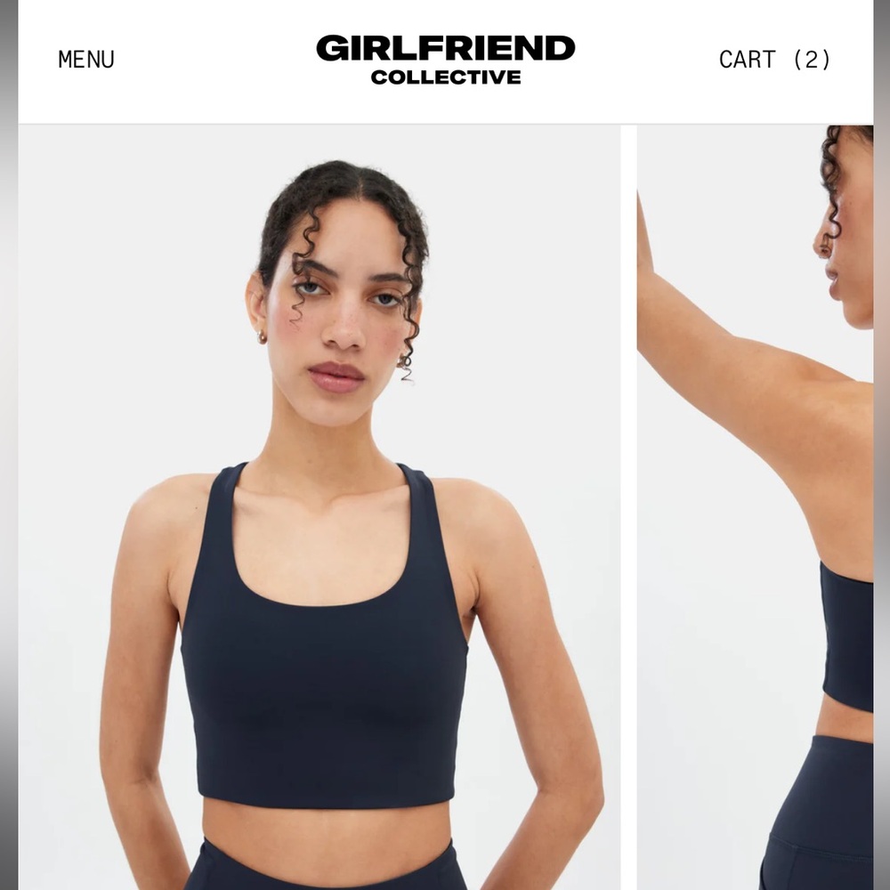 Girlfriend collective Paloma bra